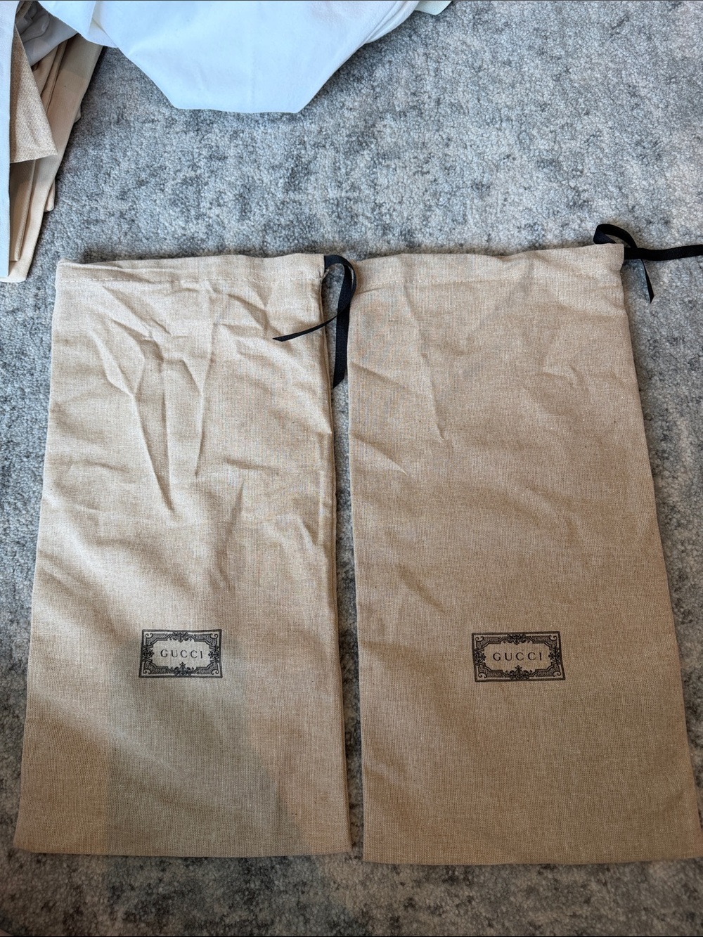 Gucci Shoe Dust Bags